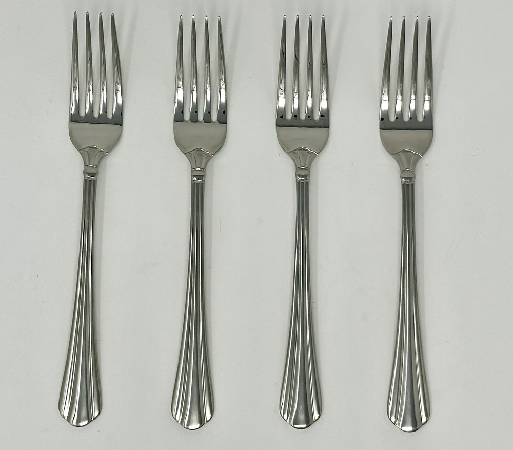 Sysco Tosca Set of 4 Dinner Forks Made by Oneida 7 1/4