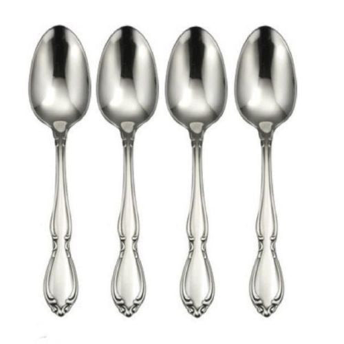 Oneida Strathmore / Royal York Set of 4 Teaspoons- USA Made | Extra 30% Off Code FF30 | Finest Flatware